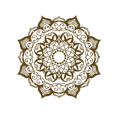 Güzel çiçek sanatı ve mandala çiçek tasarımı