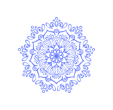 Güzel çiçek sanatı ve mandala çiçek tasarımı