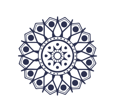 Güzel çiçek sanatı ve mandala çiçek tasarımı