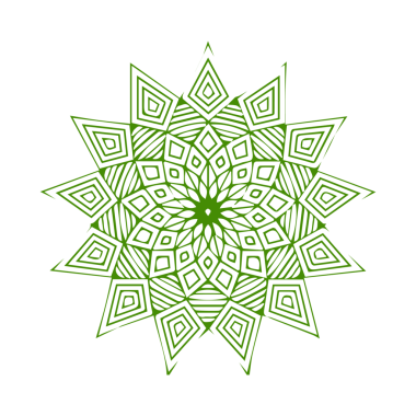 Güzel çiçek sanatı ve mandala çiçek tasarımı