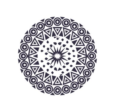 Güzel çiçek sanatı ve mandala çiçek tasarımı