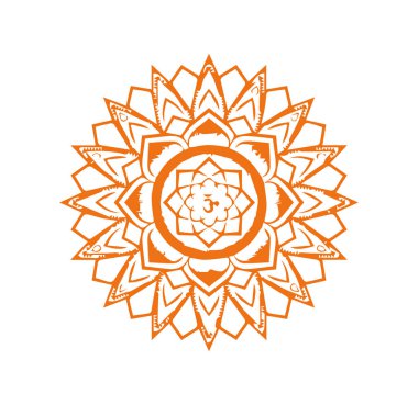 Güzel çiçek sanatı ve mandala çiçek tasarımı