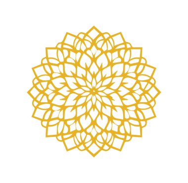 Güzel çiçek sanatı ve mandala çiçek tasarımı