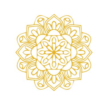 Güzel çiçek sanatı ve mandala çiçek tasarımı