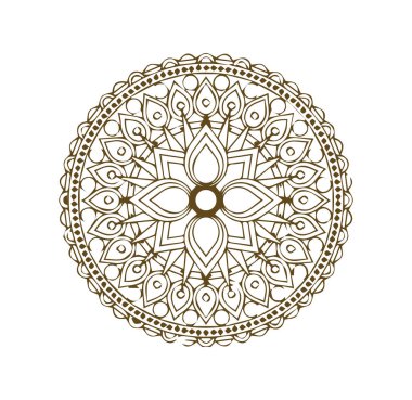 Güzel çiçek sanatı ve mandala çiçek tasarımı