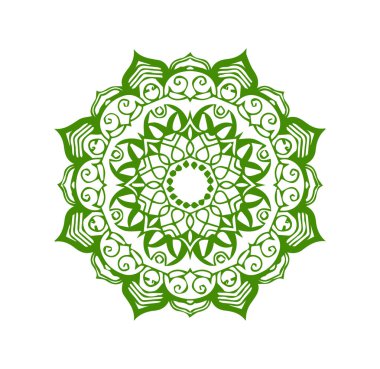 Güzel çiçek sanatı ve mandala çiçek tasarımı