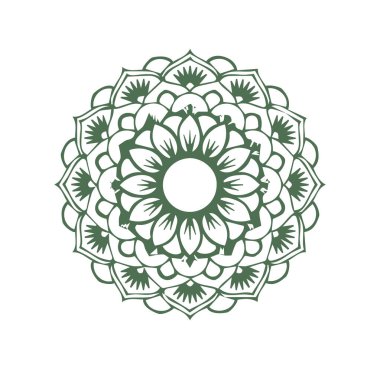 Güzel çiçek sanatı ve mandala çiçek tasarımı