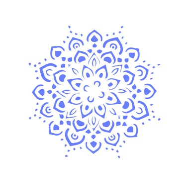 Güzel çiçek sanatı ve mandala çiçek tasarımı