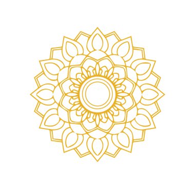Güzel çiçek sanatı ve mandala çiçek tasarımı