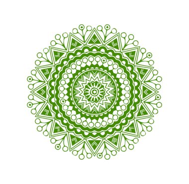 Güzel çiçek sanatı ve mandala çiçek tasarımı