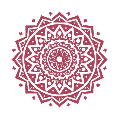 Güzel çiçek sanatı ve mandala çiçek tasarımı