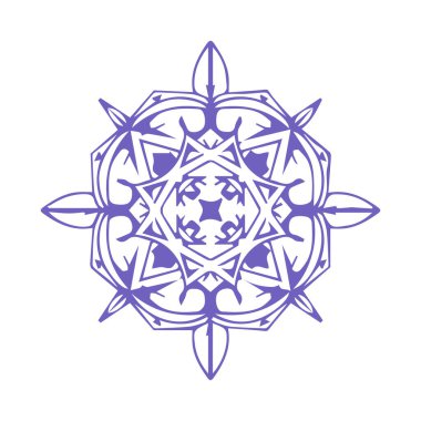 Güzel çiçek sanatı ve mandala çiçek tasarımı