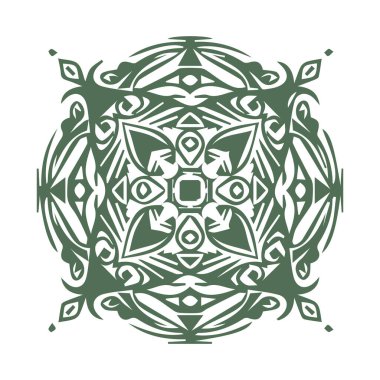 Güzel çiçek sanatı ve mandala çiçek tasarımı