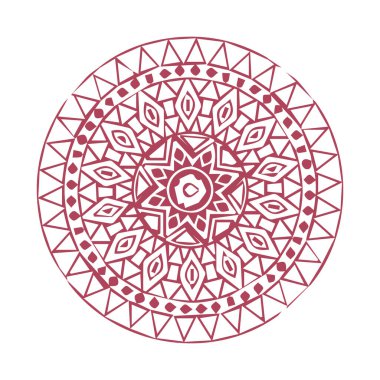 Güzel çiçek sanatı ve mandala çiçek tasarımı