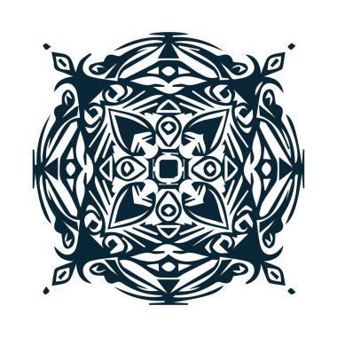 Güzel çiçek sanatı ve mandala çiçek tasarımı