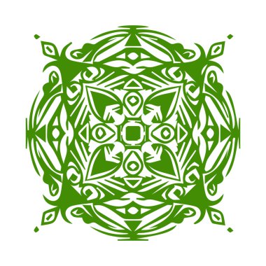 Güzel çiçek sanatı ve mandala çiçek tasarımı