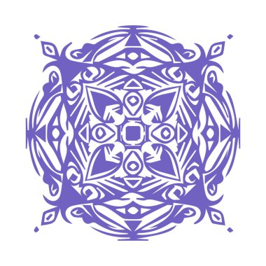 Güzel çiçek sanatı ve mandala çiçek tasarımı