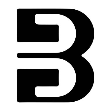 Alfabe sanatı rengi harf tasarımı işareti