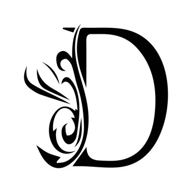 Alfabe sanatı rengi harf tasarımı işareti