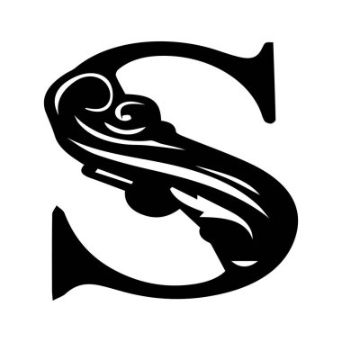 Alfabe sanatı rengi harf tasarımı işareti