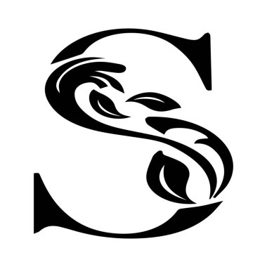 Alfabe sanatı rengi harf tasarımı işareti