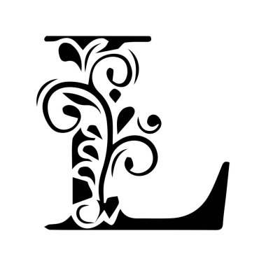 Alfabe sanatı rengi harf tasarımı işareti