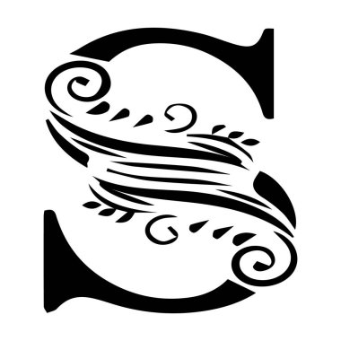 Alfabe sanatı rengi harf tasarımı işareti