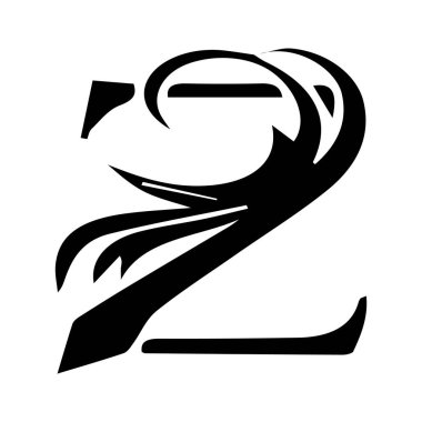 Alfabe sanatı rengi harf tasarımı işareti