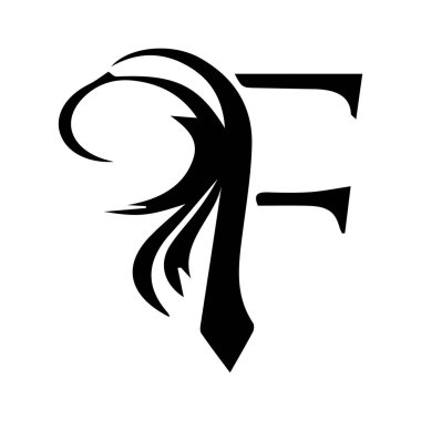 Alfabe sanatı rengi harf tasarımı işareti