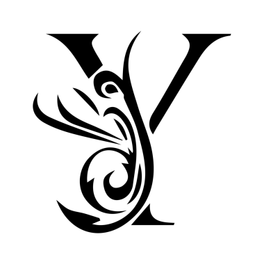 Alfabe sanatı rengi harf tasarımı işareti