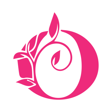 Alfabe sanatı rengi harf tasarımı işareti