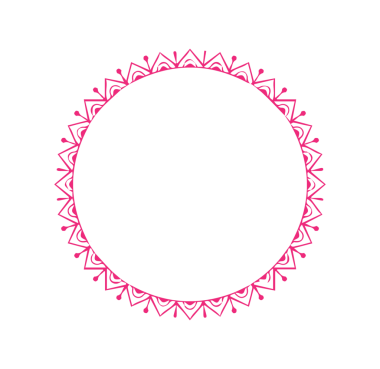 Güzel çiçek sanatı ve mandala vektör tasarımı