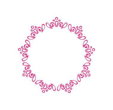 Güzel çiçek sanatı ve mandala vektör tasarımı