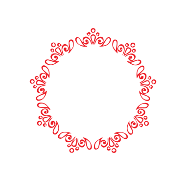 Güzel çiçek sanatı ve mandala vektör tasarımı