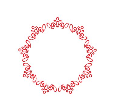 Güzel çiçek sanatı ve mandala vektör tasarımı