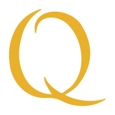 İngiliz Alfabesi Güzel Simge ve Renkli Tasarım