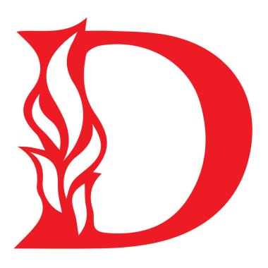 İngiliz Alfabesi Güzel Simge ve Renkli Tasarım