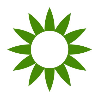 Güzel çiçek sanatı ve mandala vektör tasarımı