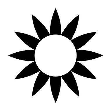 Güzel çiçek sanatı ve mandala vektör tasarımı