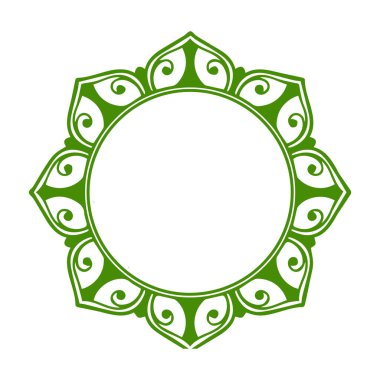 Güzel çiçek sanatı ve mandala vektör tasarımı