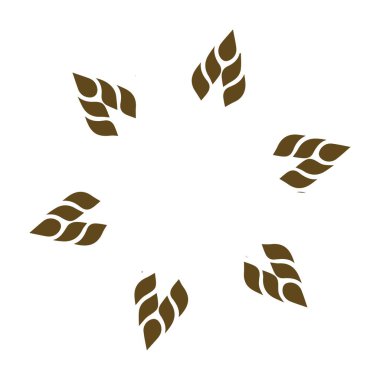 Güzel çiçek sanatı ve mandala vektör tasarımı