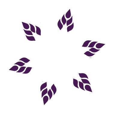 Güzel çiçek sanatı ve mandala vektör tasarımı