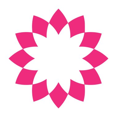 Güzel çiçek sanatı ve mandala vektör tasarımı