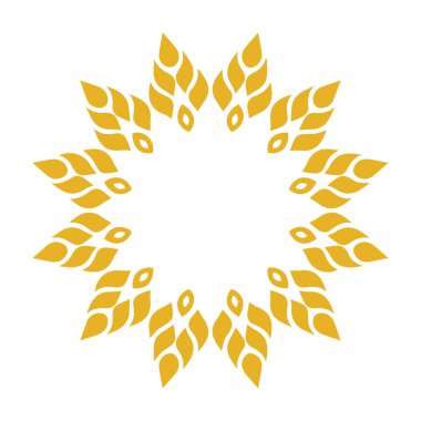 Güzel çiçek sanatı ve mandala vektör tasarımı