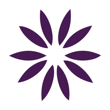 Güzel çiçek sanatı ve mandala vektör tasarımı