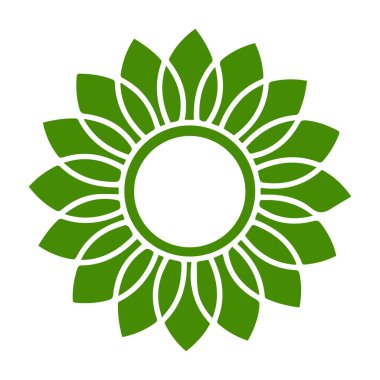 Güzel çiçek sanatı ve mandala vektör tasarımı