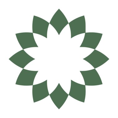 Güzel çiçek sanatı ve mandala vektör tasarımı