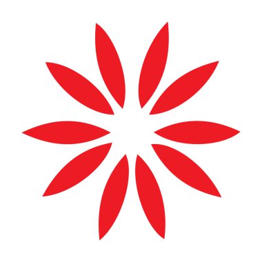 Güzel çiçek sanatı ve mandala vektör tasarımı