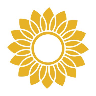 Güzel çiçek sanatı ve mandala vektör tasarımı