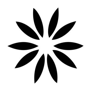 Güzel çiçek sanatı ve mandala vektör tasarımı